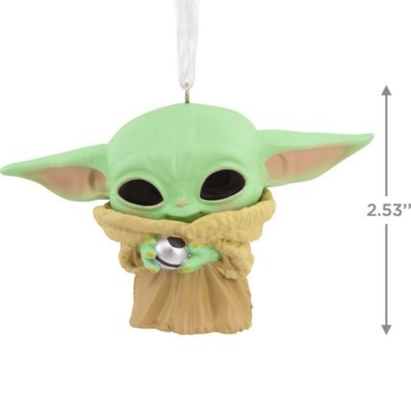 Hallmark Baby Yoda Christmas Ornament NWT - Picture 5 of 6
